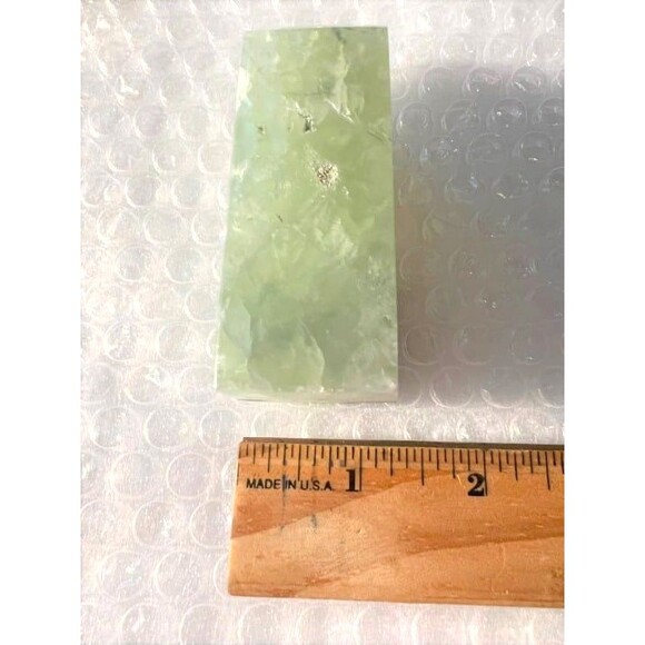 Beautiful Prehnite Tower - Picture 7 of 8